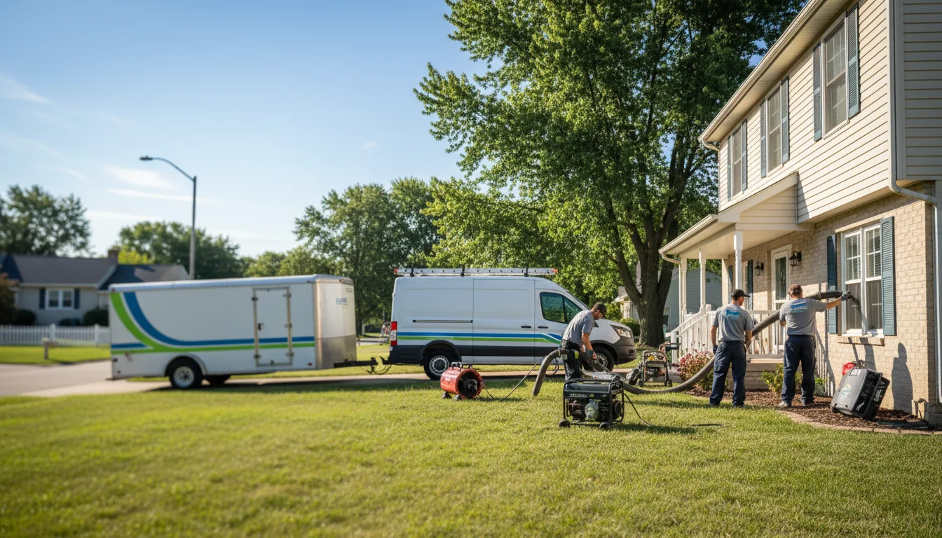 Flooded Basement Restoration And Cleanup With Repair in Chenango Forks, NY near me